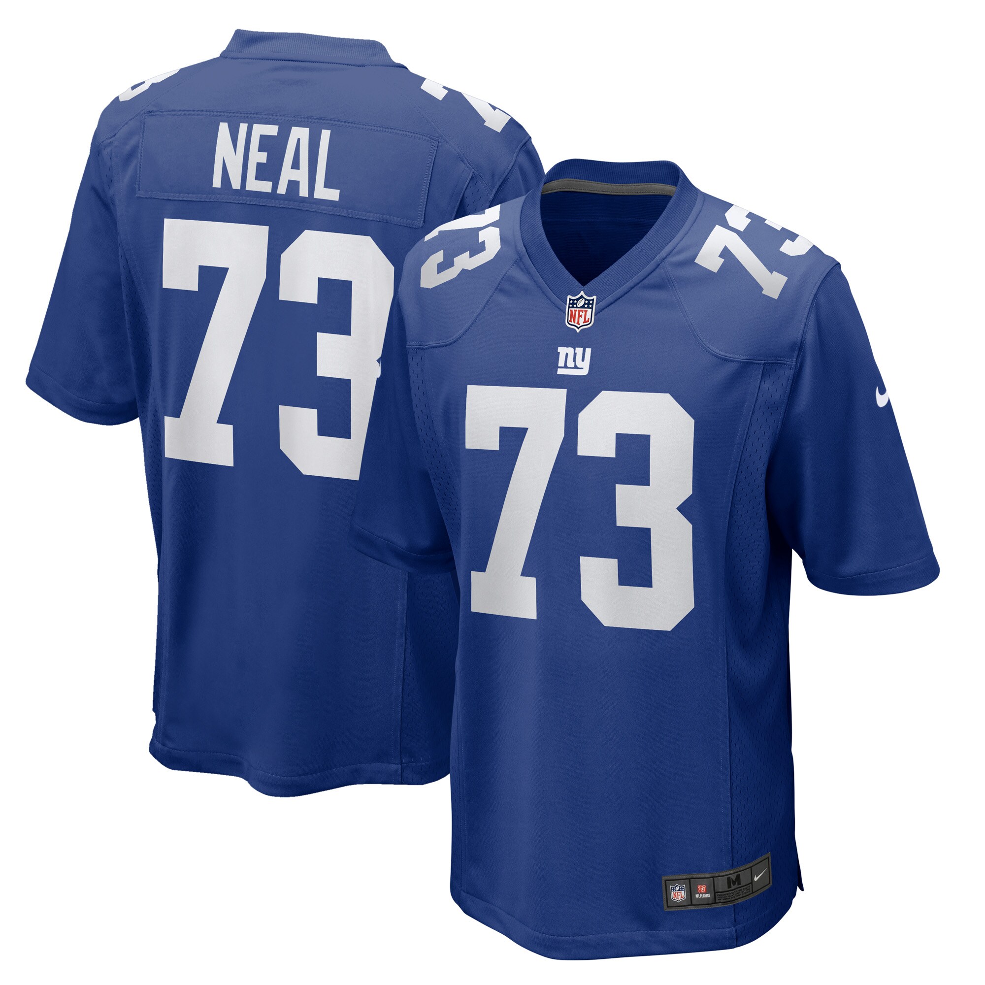 evan neal new york giants nike player game jersey royal clowdercats grdje.jpg