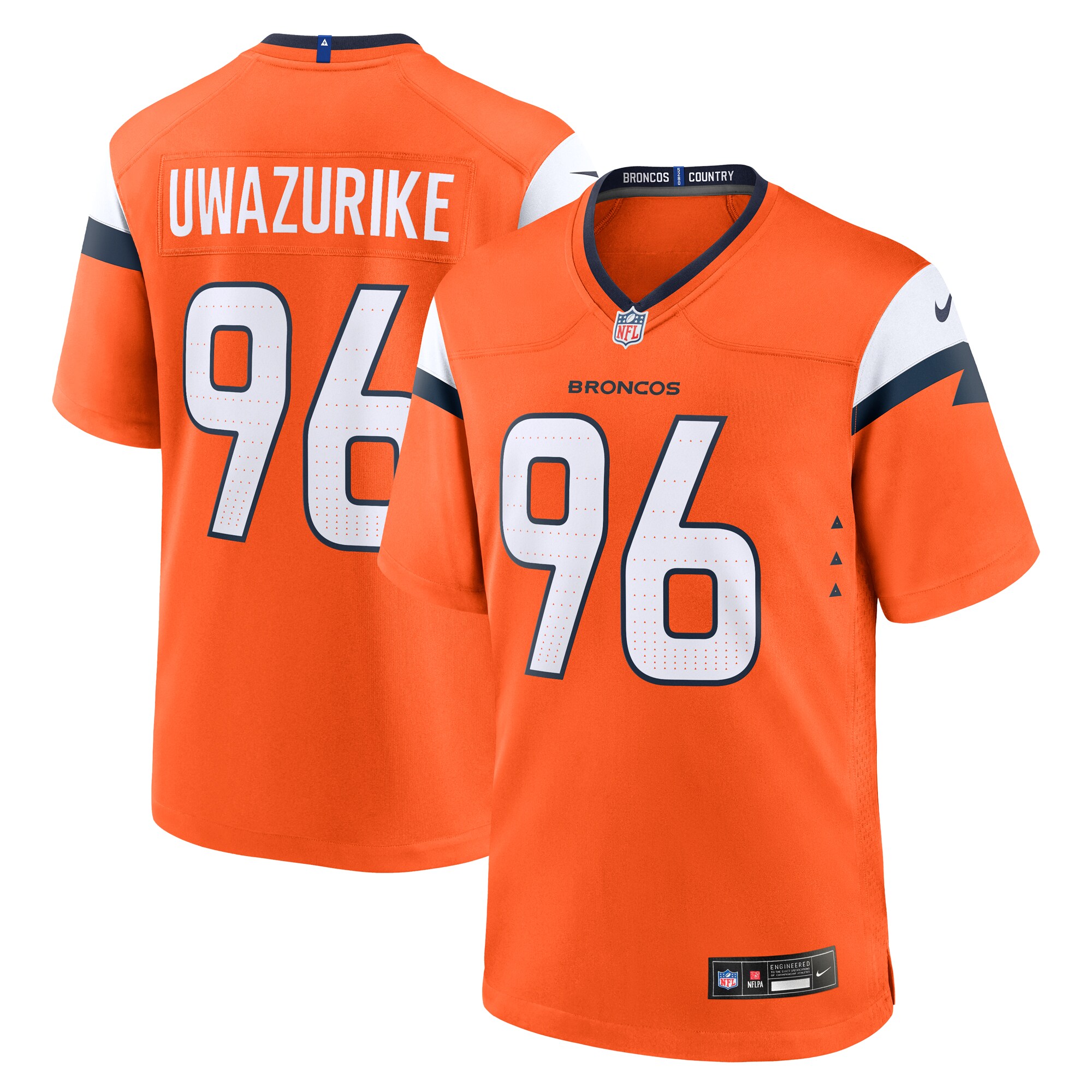 eyioma uwazurike denver broncos nike team game jersey orange clowdercats g56yi.jpg