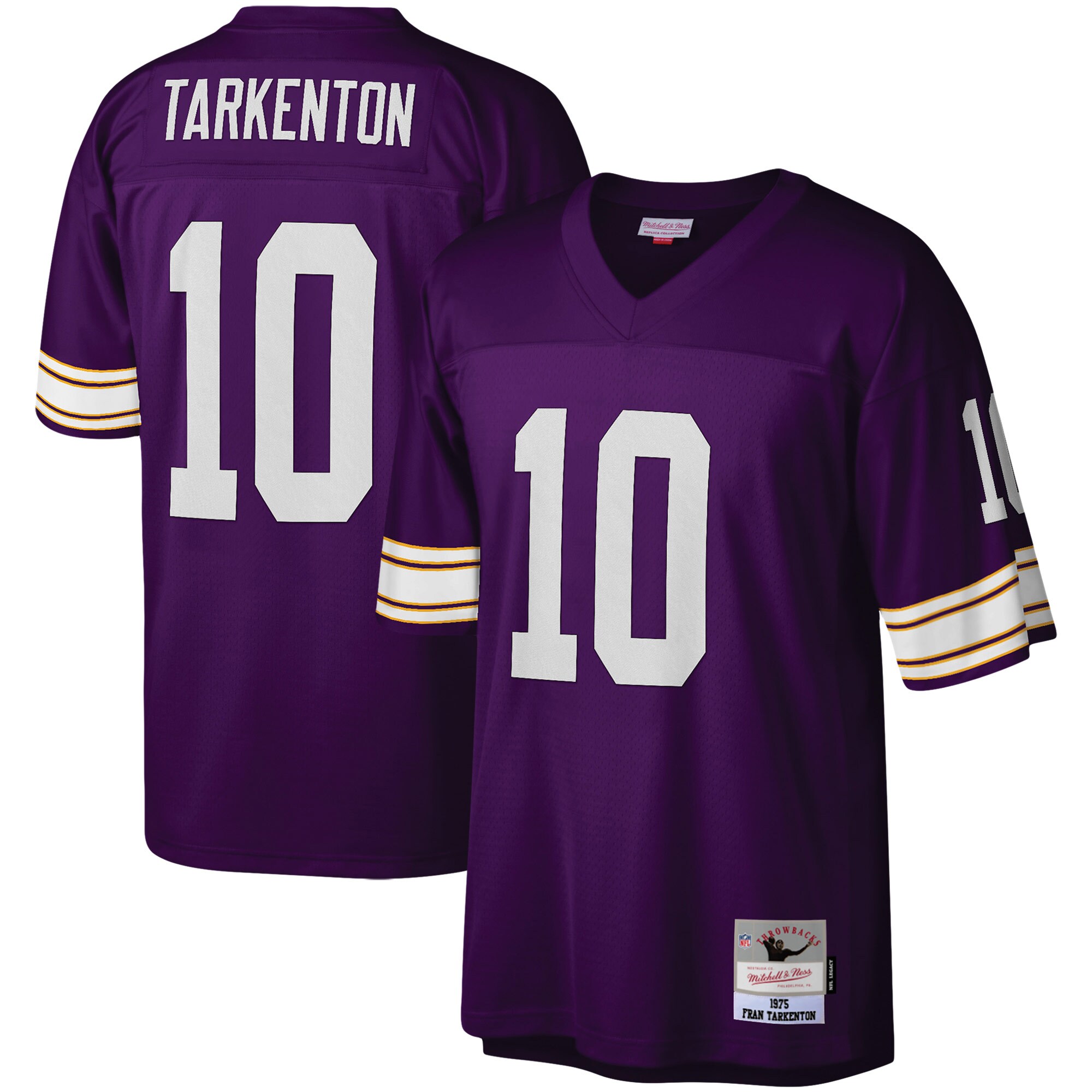 fran tarkenton minnesota vikings mitchell ness legacy replica jersey purple clowdercats dsbbr.jpg