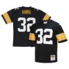 franco harris pittsburgh steelers mitchell ness legacy replica jersey black clowdercats 2bpuy.jpg
