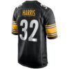 franco harris pittsburgh steelers nike game retired player jersey black clowdercats rbuss.jpg