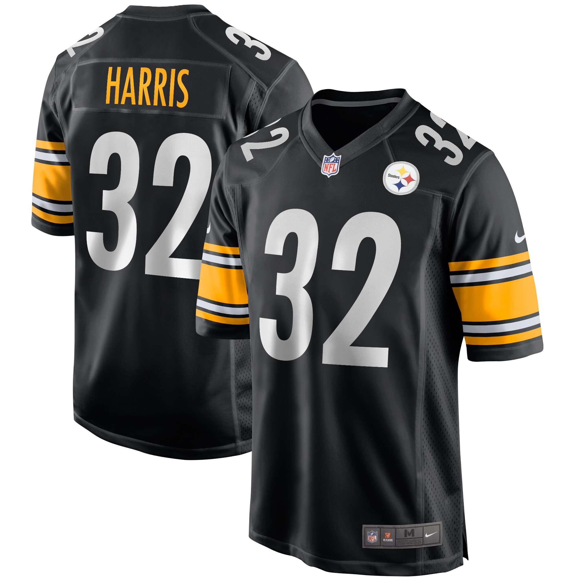 franco harris pittsburgh steelers nike game retired player jersey black clowdercats so58d.jpg