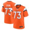 frank crum denver broncos nike team game jersey orange clowdercats 7kxez.jpg