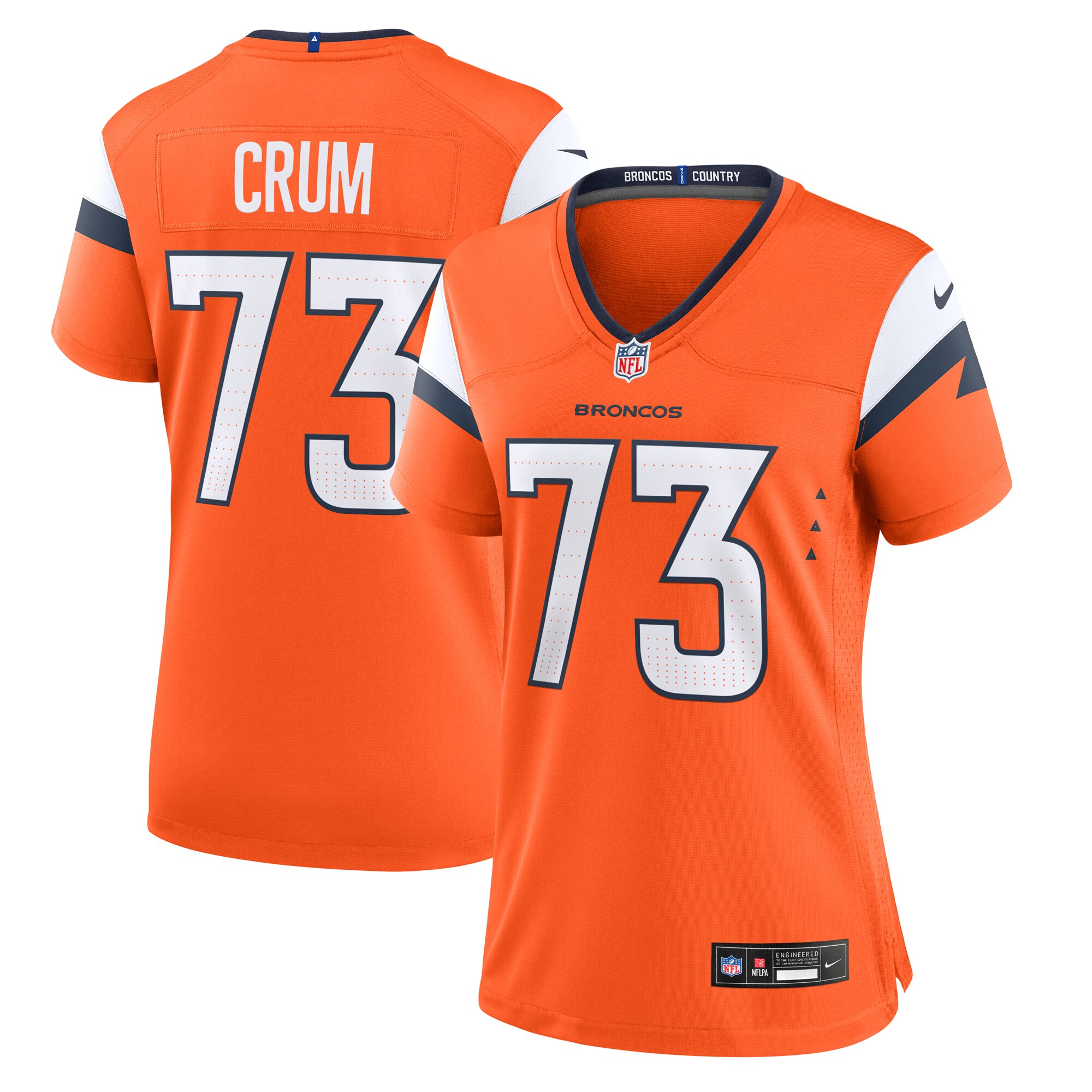 frank crum denver broncos nike womens team game jersey orange clowdercats iudpc.jpg