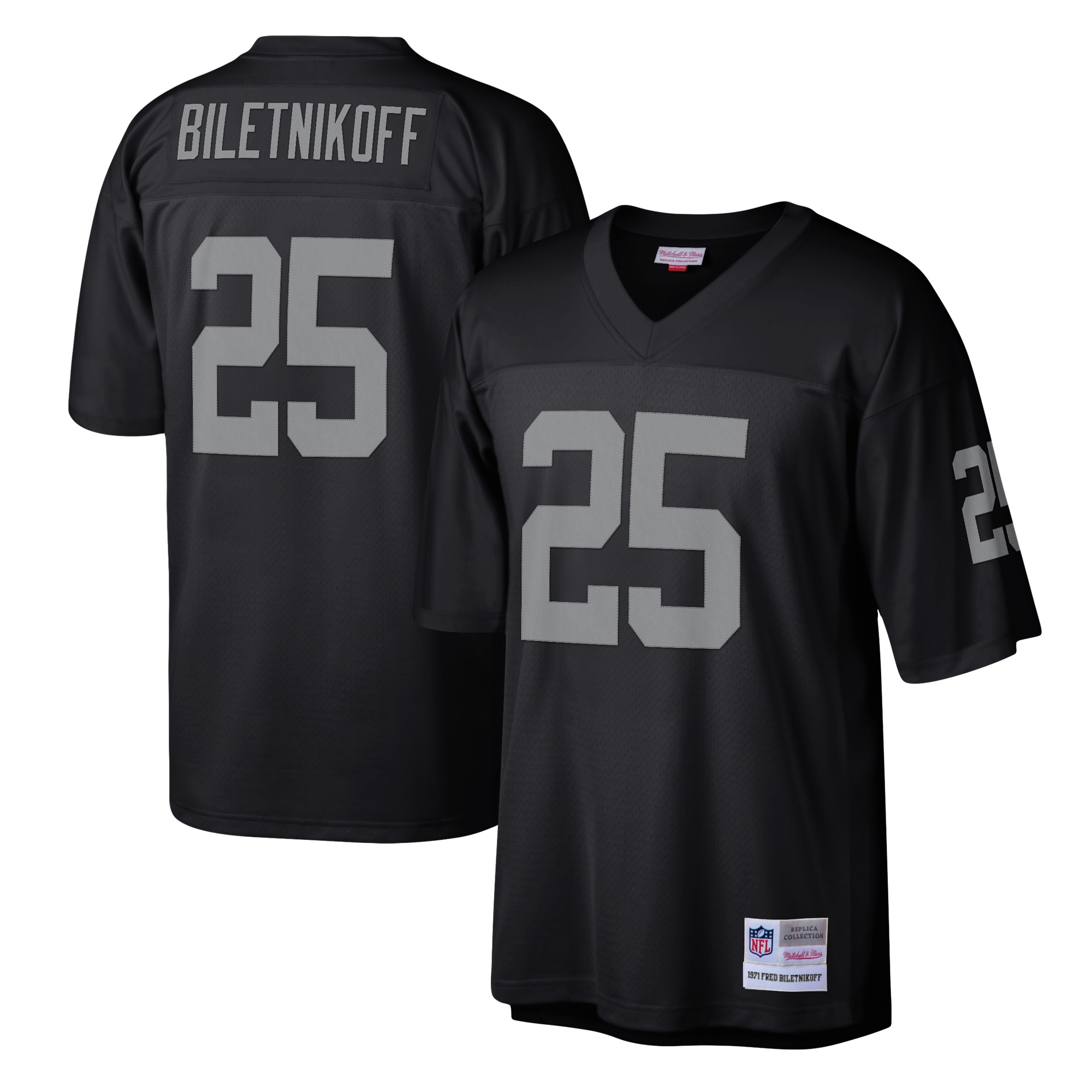 fred biletnikoff las vegas raiders mitchell ness legacy replica jersey black clowdercats t1lel.jpg