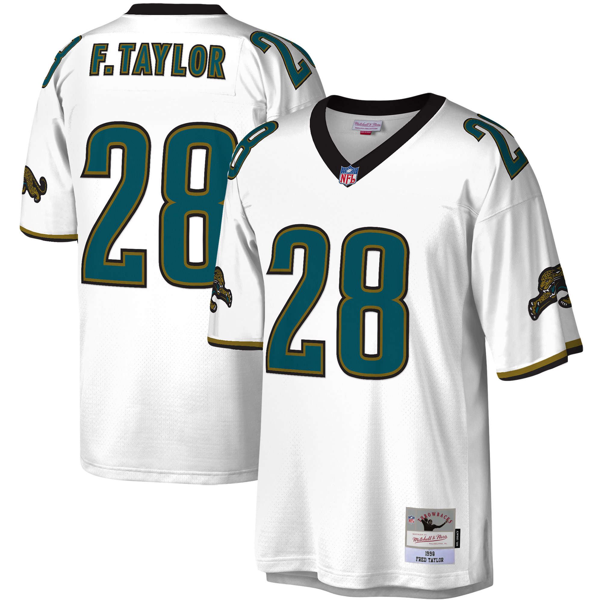 fred taylor jacksonville jaguars mitchell ness legacy replica jersey white clowdercats klc03.jpg