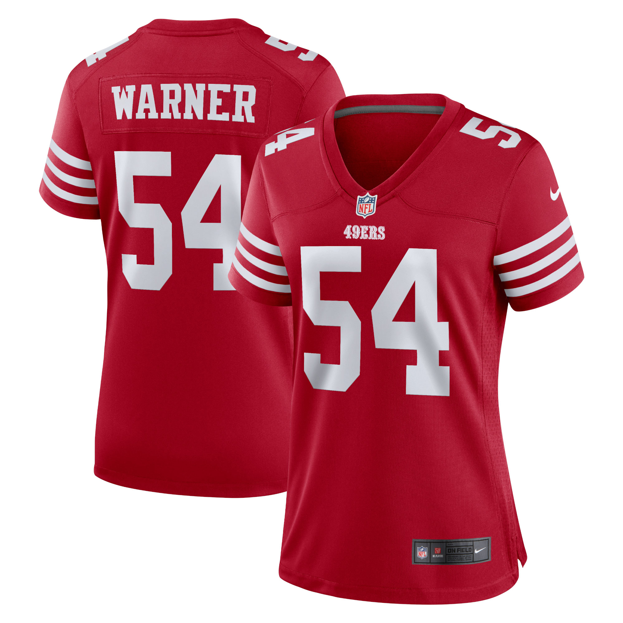 fred warner san francisco 49ers nike womens game player jersey scarlet clowdercats f87sd.jpg