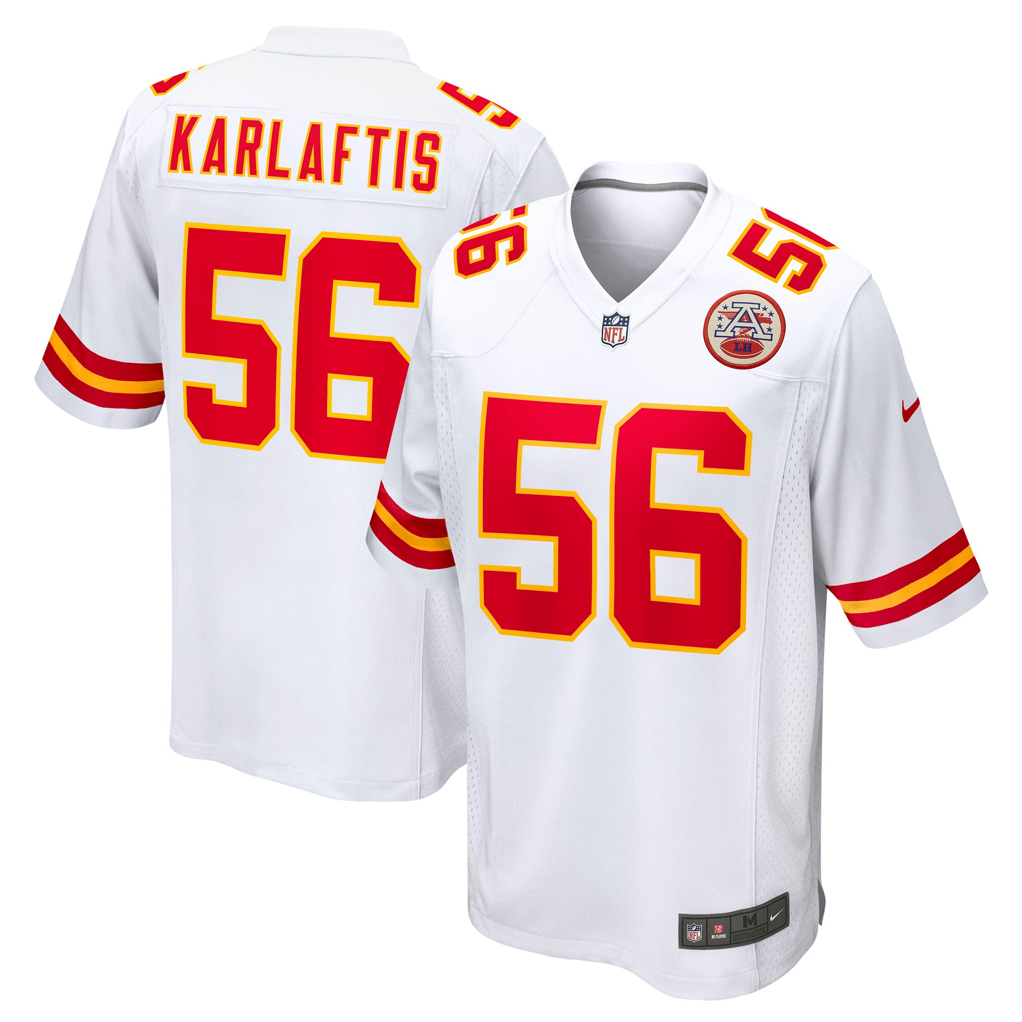 george karlaftis kansas city chiefs nike away game player jersey white clowdercats cg5cn.jpg
