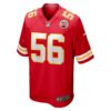 george karlaftis kansas city chiefs nike player game jersey red clowdercats rqahi.jpg