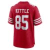 george kittle san francisco 49ers nike team game jersey scarlet clowdercats zzzww.jpg