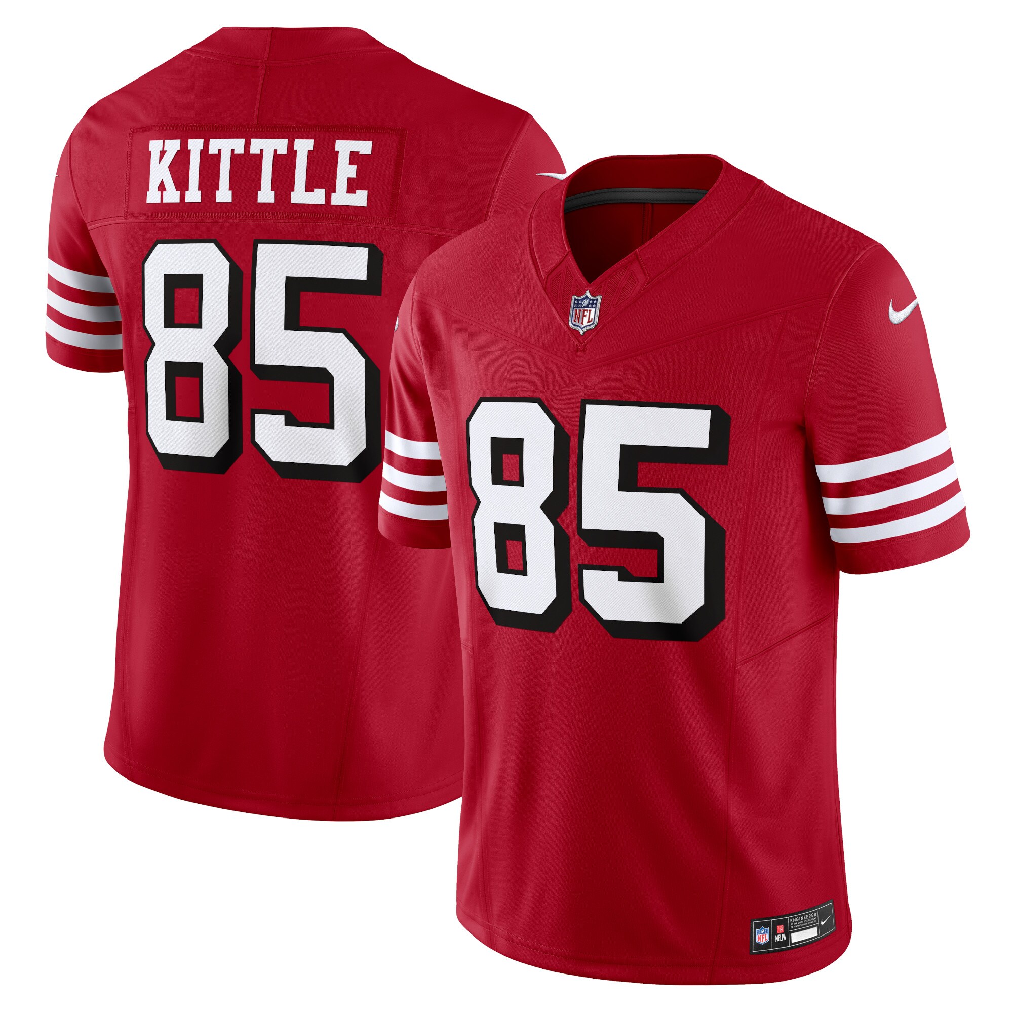 george kittle san francisco 49ers nike vapor fuse limited jersey scarlet clowdercats 3lclt.jpg
