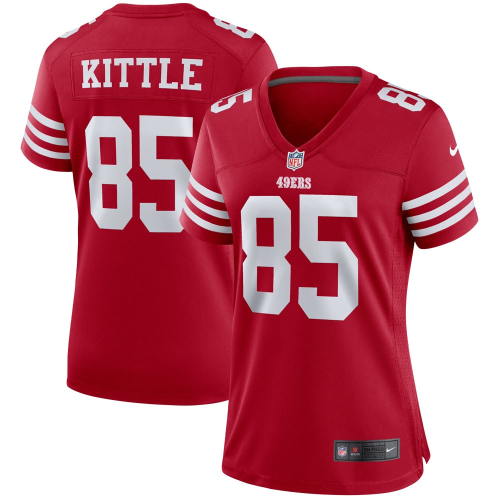 george kittle san francisco 49ers nike womens player jersey scarlet clowdercats mcrf9.jpg