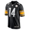 george pickens pittsburgh steelers nike game player jersey black clowdercats iqvzc.jpg