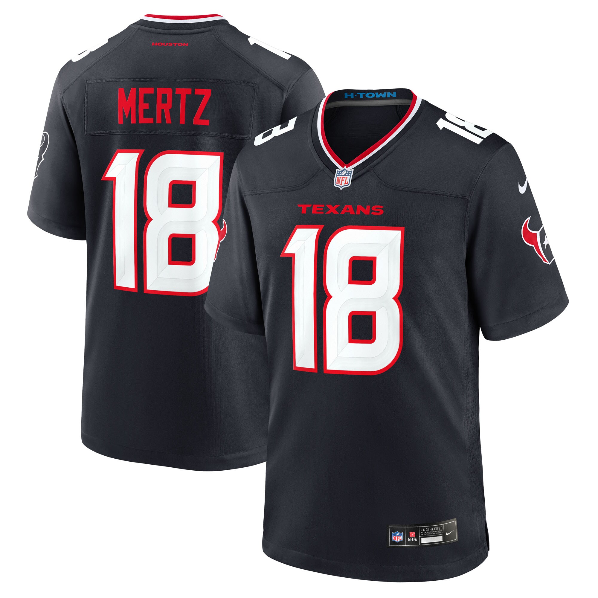 graham mertz houston texans nike team game jersey navy clowdercats ccyek.jpg
