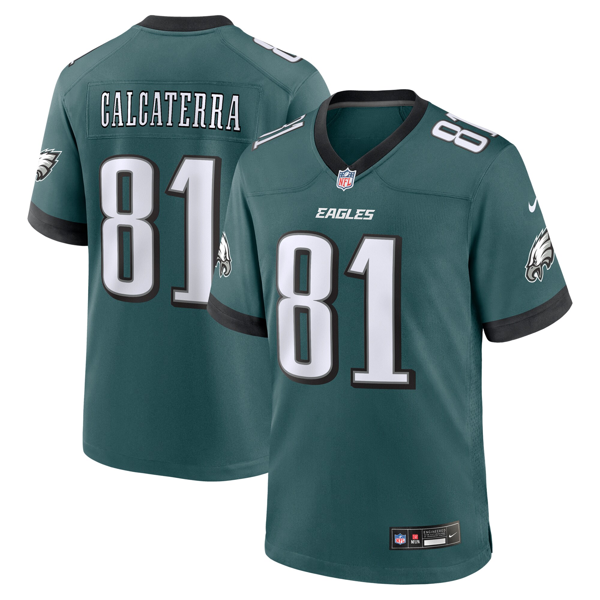 grant calcaterra philadelphia eagles nike team game jersey midnight green clowdercats srzp8.jpg