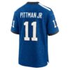 indiana nights michael pittman jr indianapolis colts nike alternate game jersey blue clowdercats tryl6.jpg
