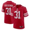 isaac guerendo san francisco 49ers nike game jersey scarlet clowdercats 1kjpy.jpg