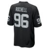 isaac rochell las vegas raiders nike team game jersey black clowdercats 6ccqt.jpg