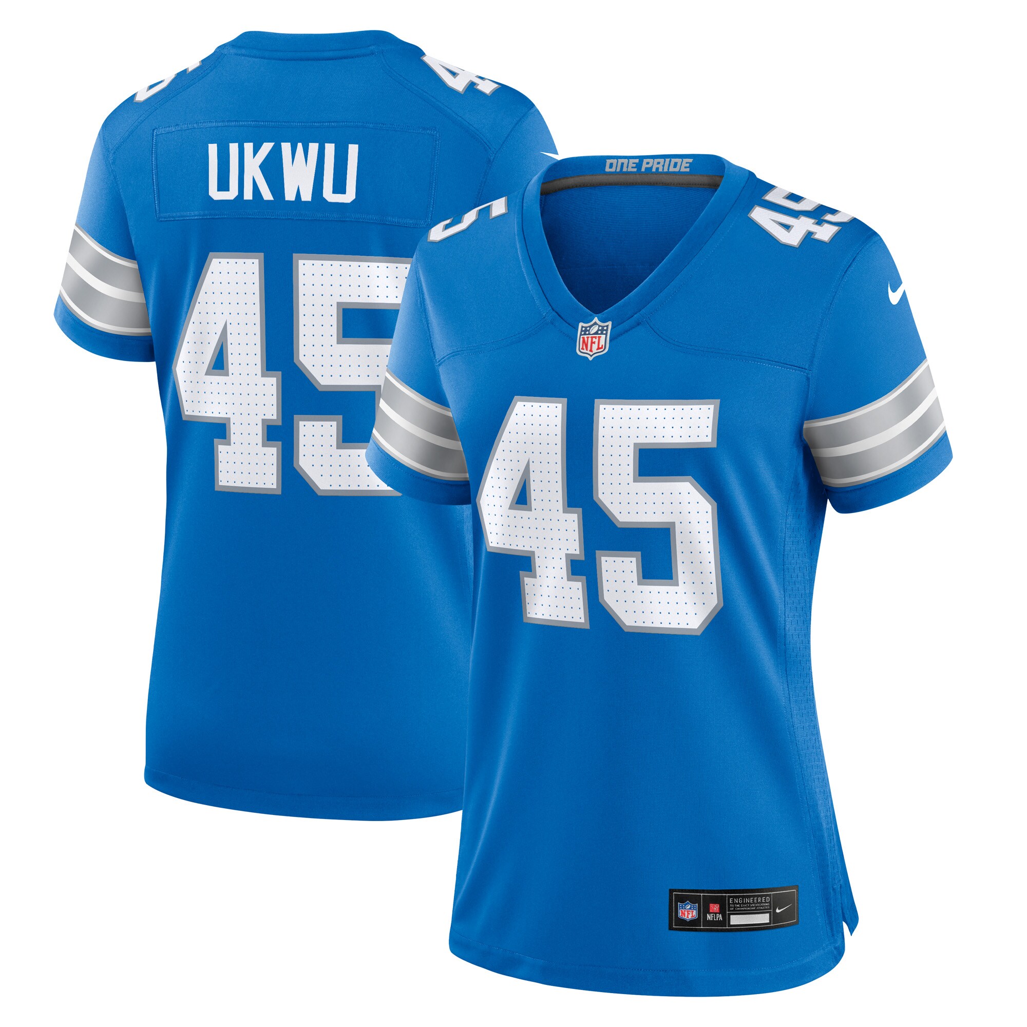 isaac ukwu detroit lions nike womens game jersey blue clowdercats qb4kr.jpg