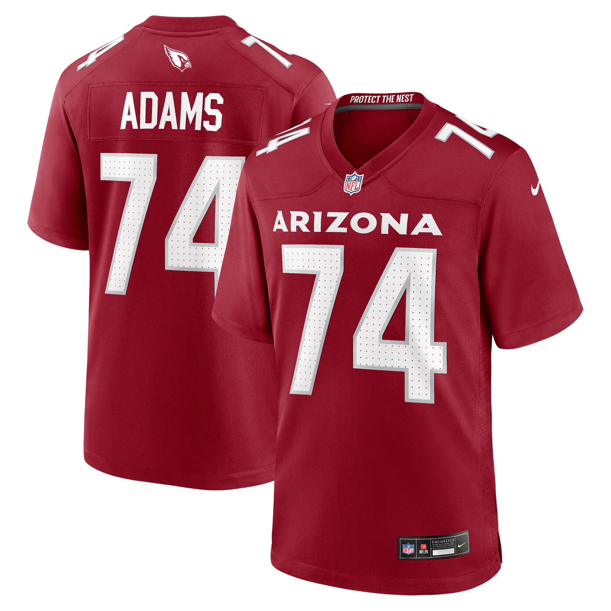 isaiah adams arizona cardinals nike team game jersey cardinal clowdercats 4oovo.jpg