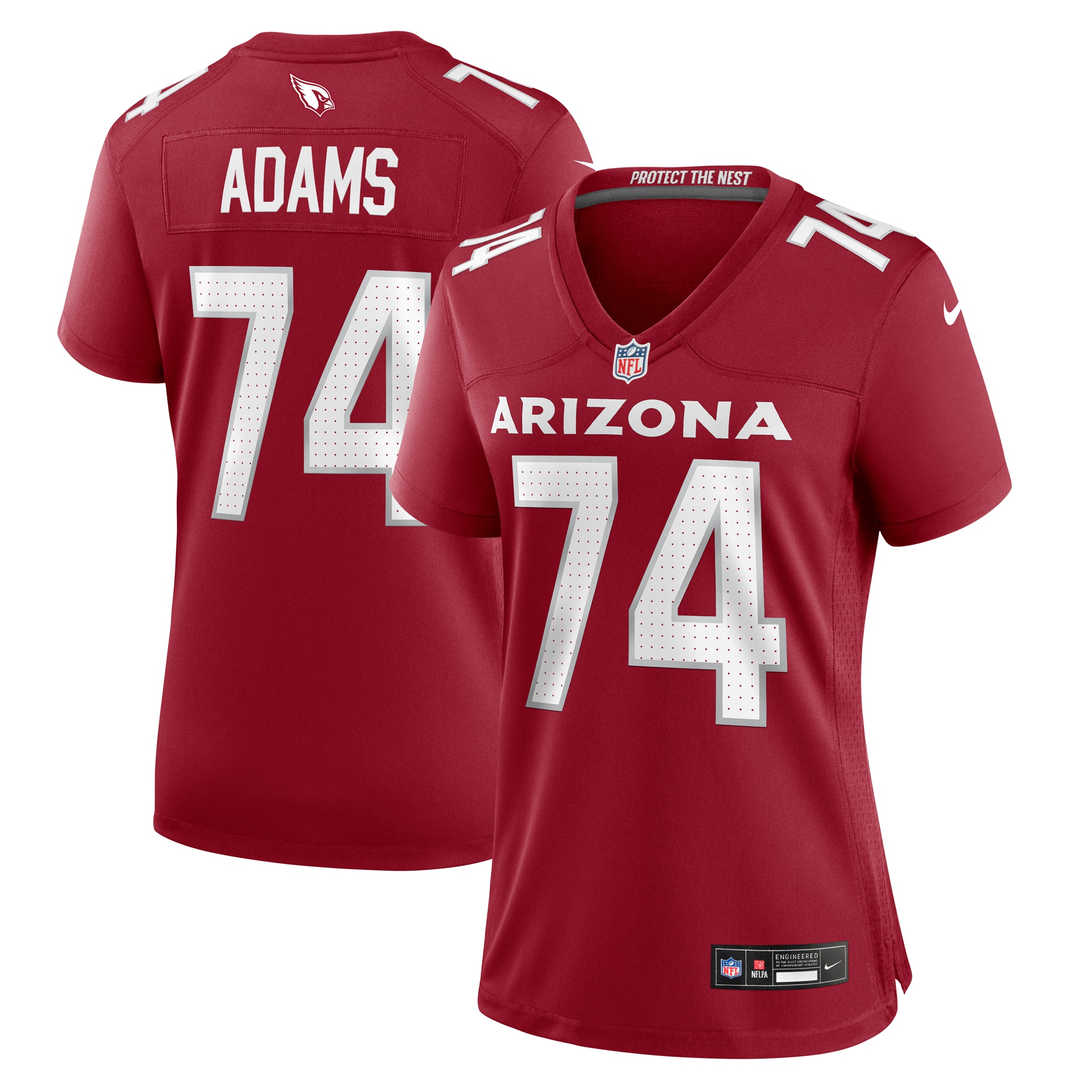 isaiah adams arizona cardinals nike womens game jersey cardinal clowdercats axazm.jpg