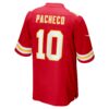 isiah pacheco kansas city chiefs nike super bowl lix game jersey red clowdercats 7n3fl.jpg