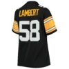 jack lambert pittsburgh steelers mitchell ness womens legacy replica player jersey black clowdercats jqjcb.jpg
