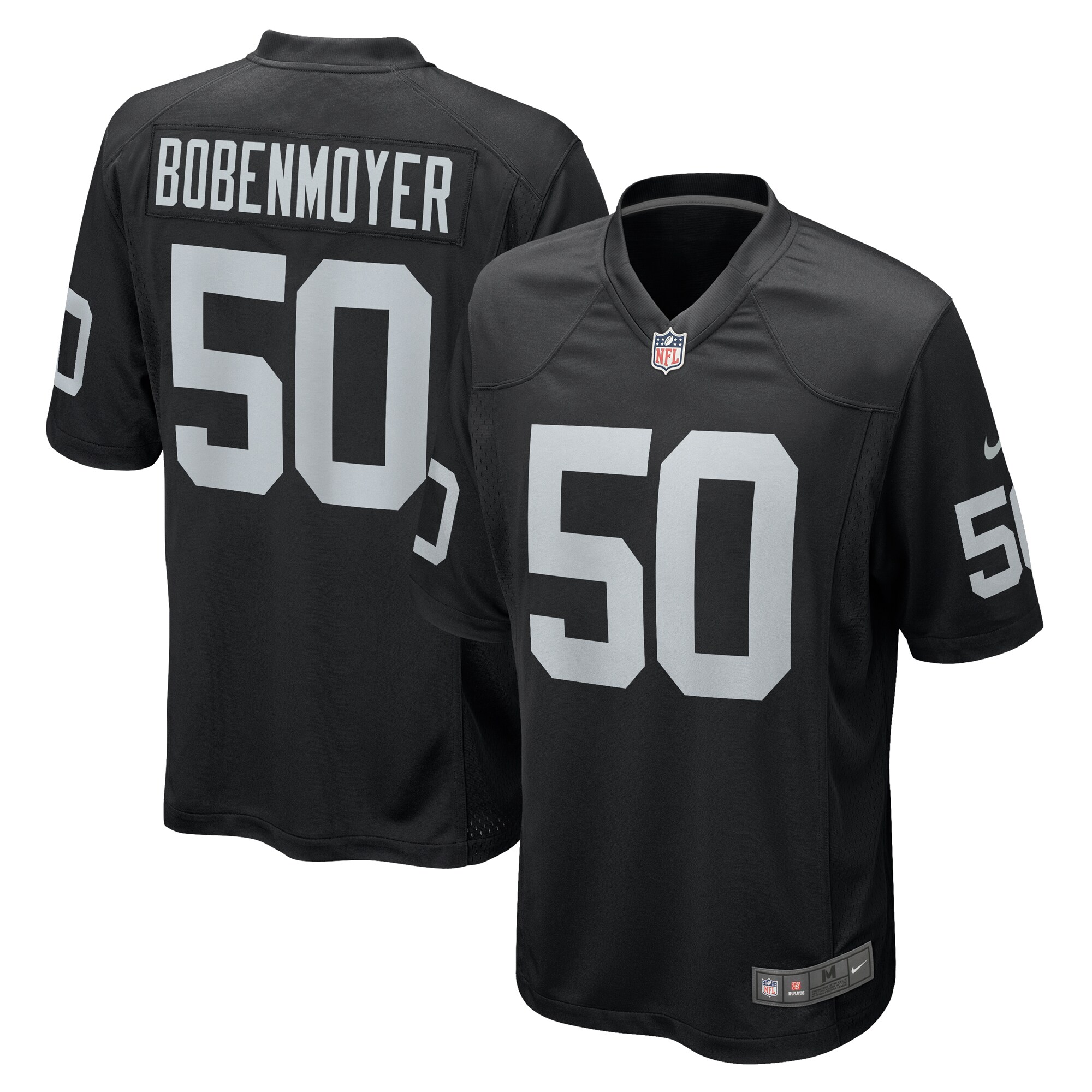 jacob bobenmoyer las vegas raiders nike game player jersey black clowdercats zpxim.jpg