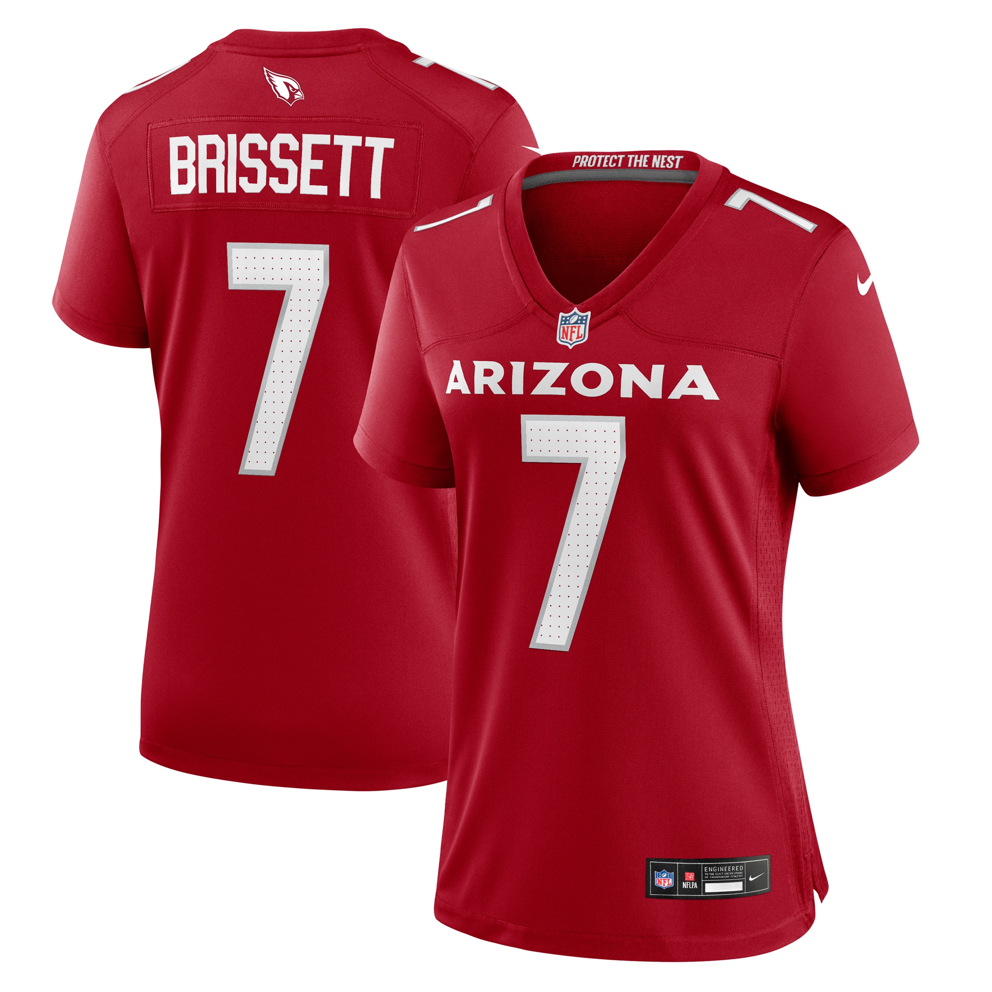 jacoby brissett arizona cardinals nike womens team game jersey cardinal clowdercats owuey.jpg