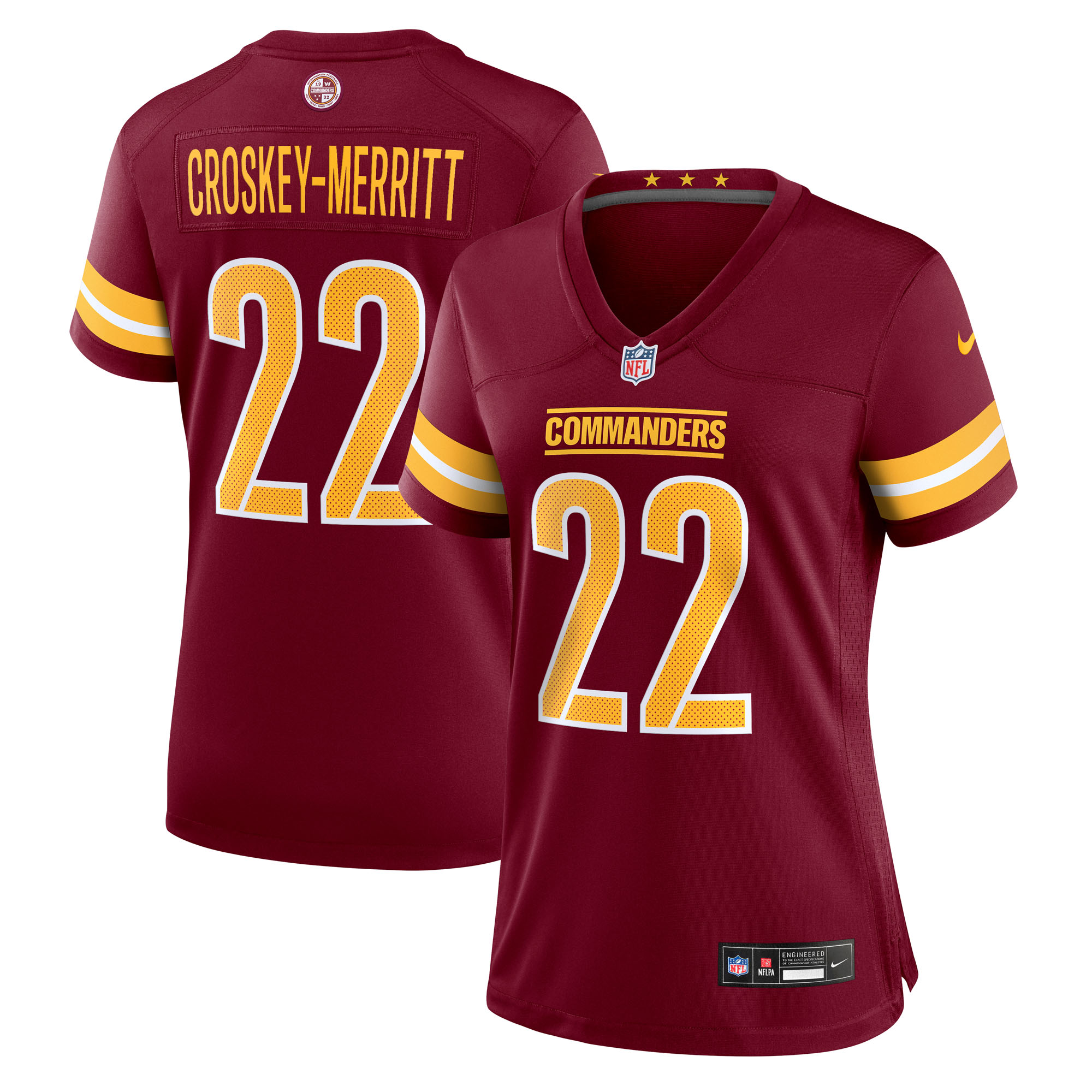 jacory croskey merritt washington commanders nike womens team game jersey burgundy clowdercats 8r0ou.jpg
