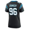 jaden crumedy carolina panthers nike womens game jersey black clowdercats dfu0o.jpg