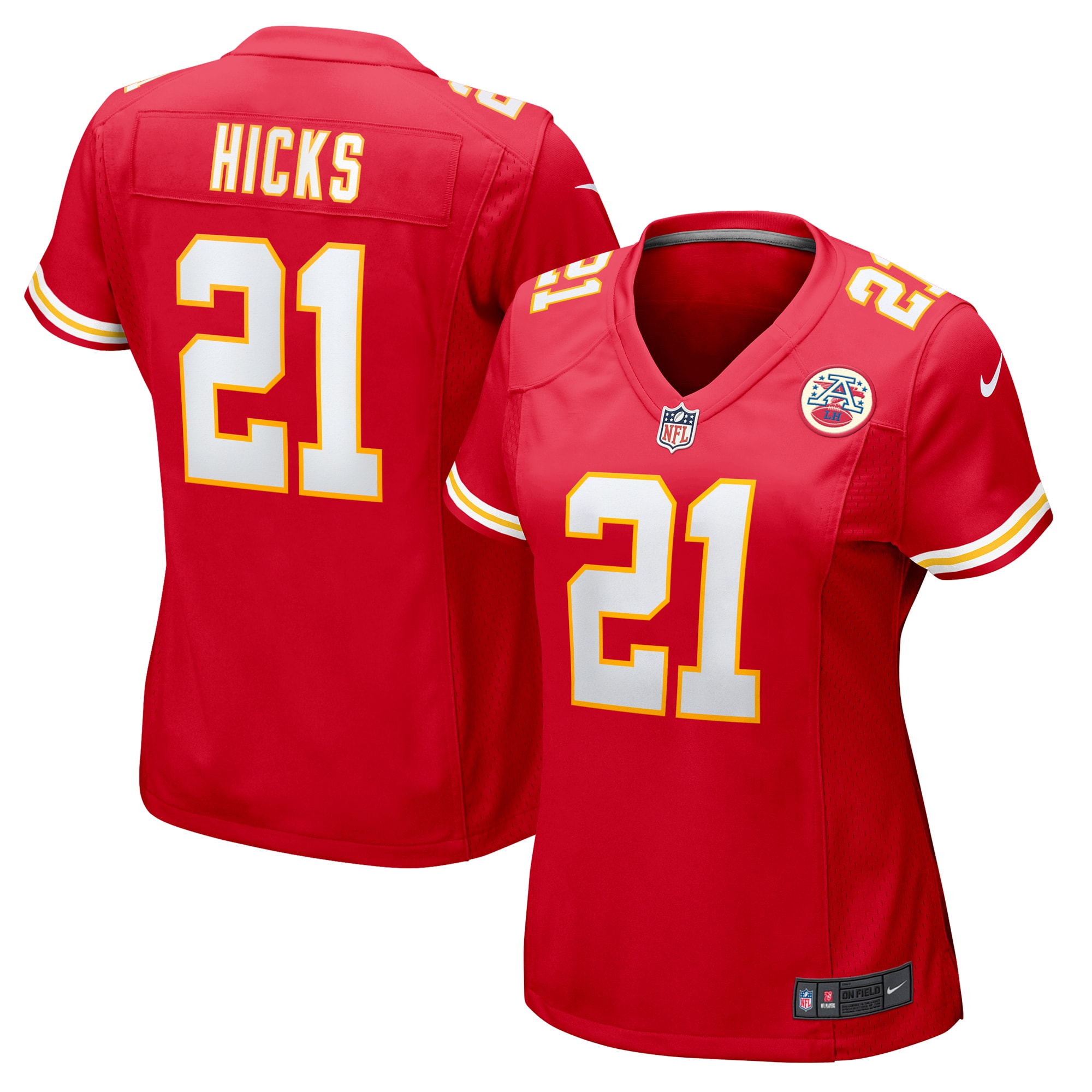 jaden hicks kansas city chiefs nike womens game jersey red clowdercats nc7jj.jpg