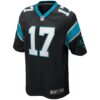 jake delhomme carolina panthers nike game retired player jersey black clowdercats yvu70.jpg