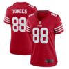 jake tonges san francisco 49ers nike womens team game jersey scarlet clowdercats hctmv.jpg