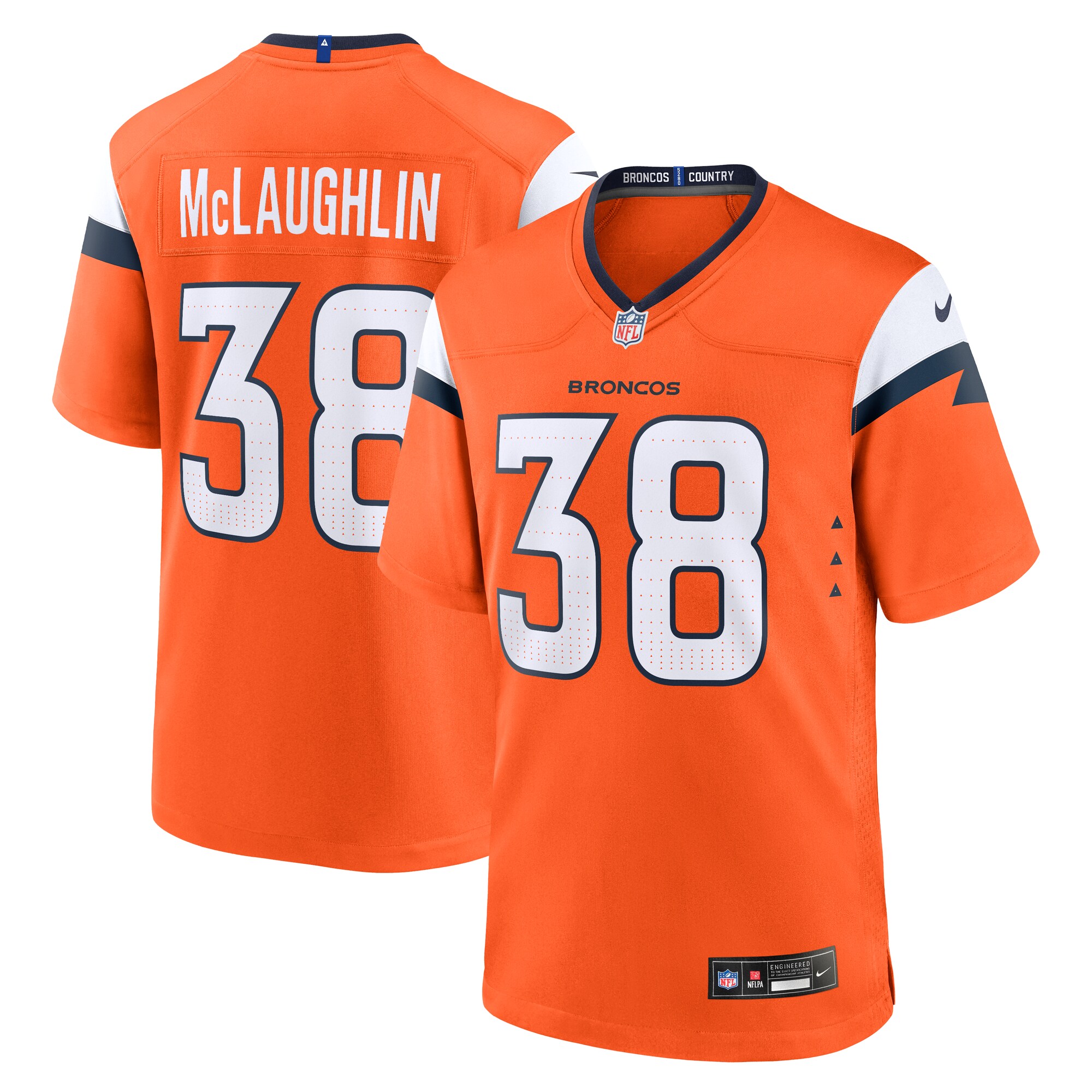 jaleel mclaughlin denver broncos nike team game jersey orange clowdercats p0gw5.jpg