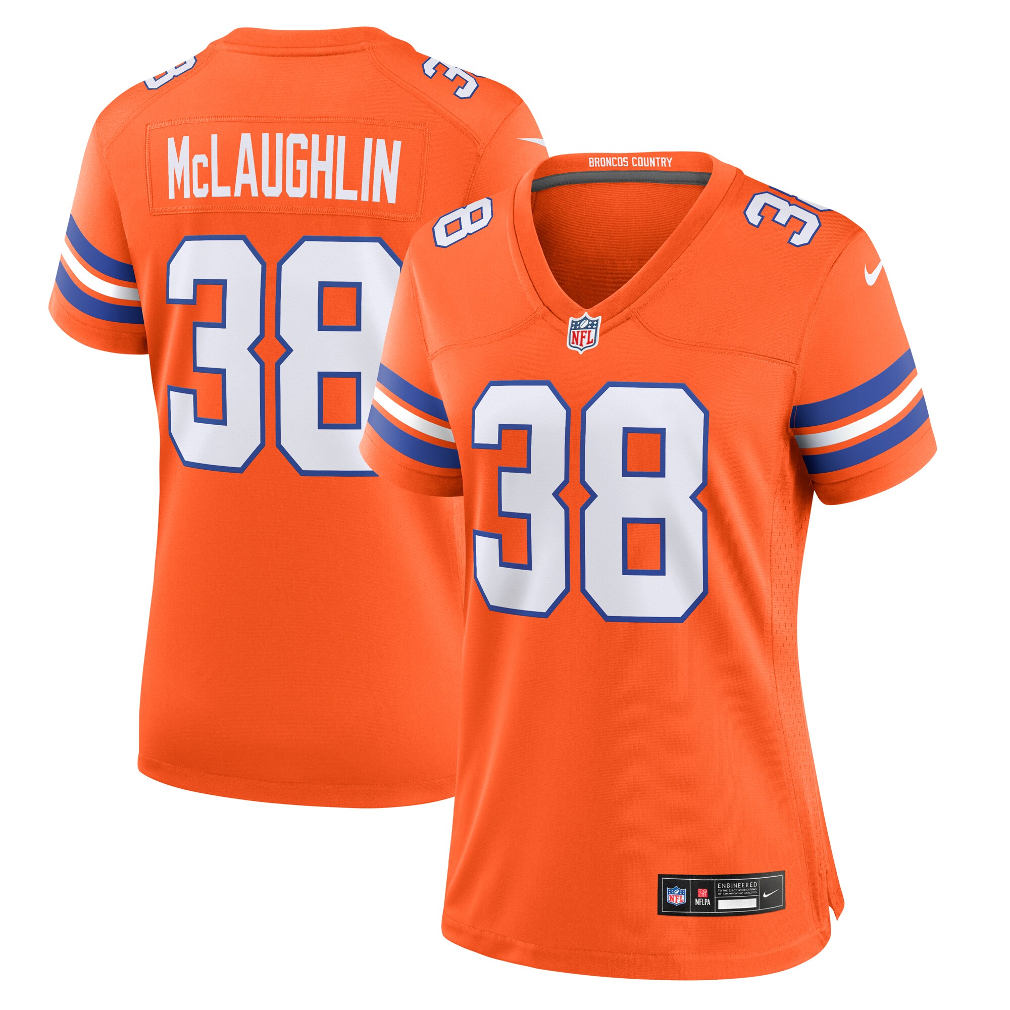 jaleel mclaughlin denver broncos nike womens mile high collection 1977 throwback player game jersey orange clowdercats cvakd.jpg