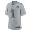 jalen hurts philadelphia eagles nike super bowl lvii patch atmosphere fashion game jersey gray clowdercats x9qjx.jpg