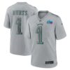 jalen hurts philadelphia eagles nike super bowl lvii patch atmosphere fashion game jersey gray clowdercats xzpyw.jpg