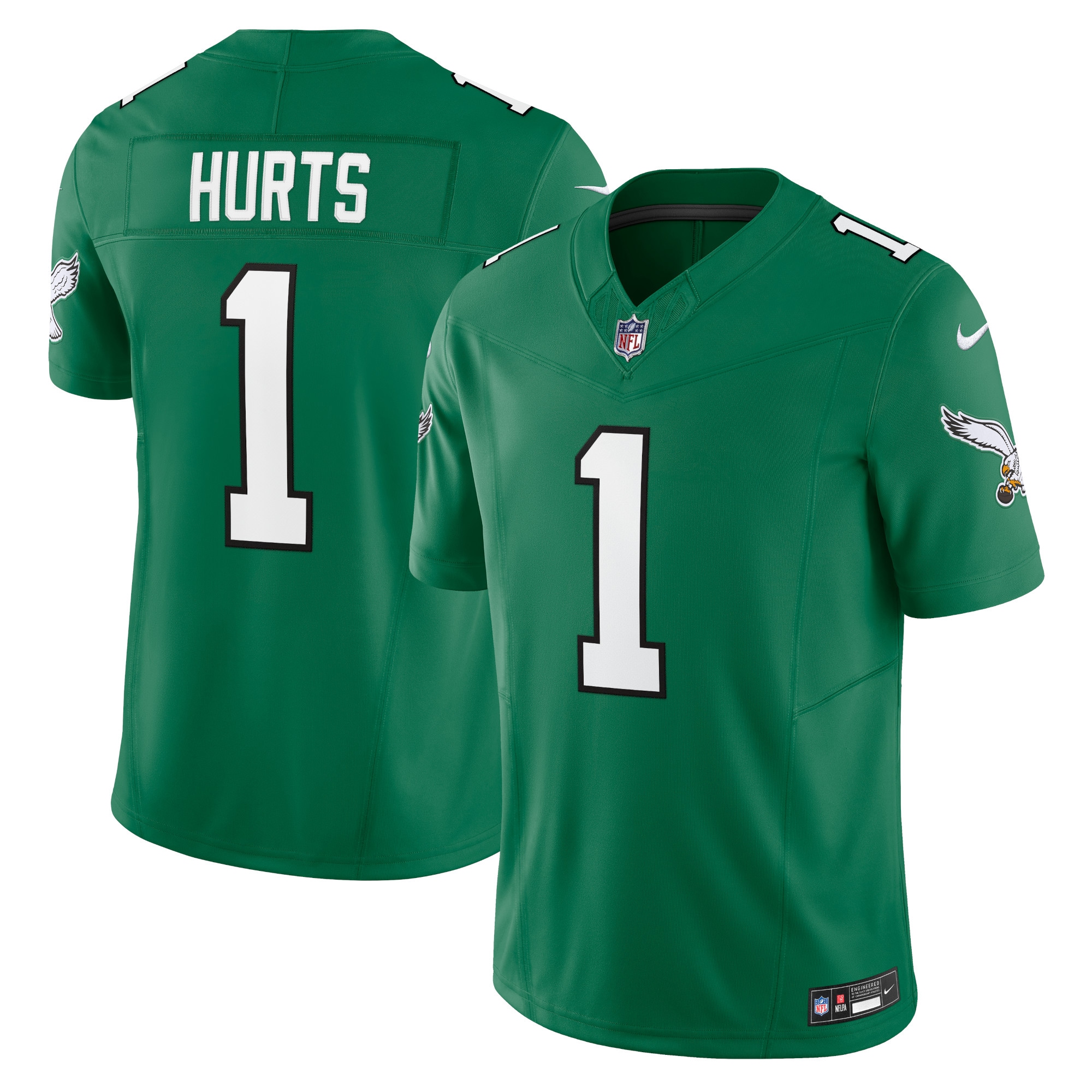 jalen hurts philadelphia eagles nike vapor fuse limited jersey kelly green clowdercats isfq6.jpg
