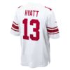 jalin hyatt new york giants nike game jersey white clowdercats dsnsi.jpg