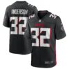 jamal anderson atlanta falcons nike game retired player jersey black clowdercats 6laq9.jpg