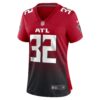 jamal anderson atlanta falcons nike womens retired game jersey red clowdercats bt0wn.jpg