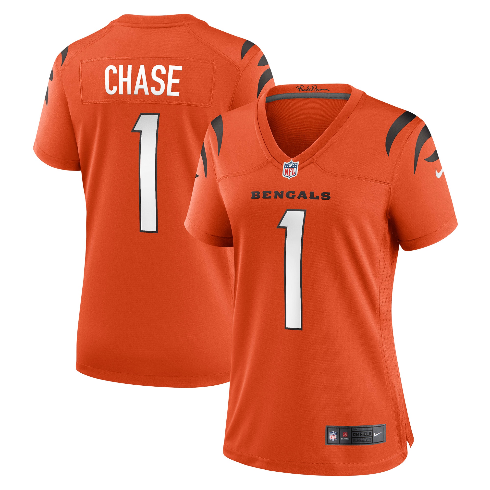 jamarr chase cincinnati bengals nike womens alternate game jersey orange clowdercats 9oc6q.jpg