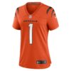 jamarr chase cincinnati bengals nike womens alternate game jersey orange clowdercats f5ft6.jpg