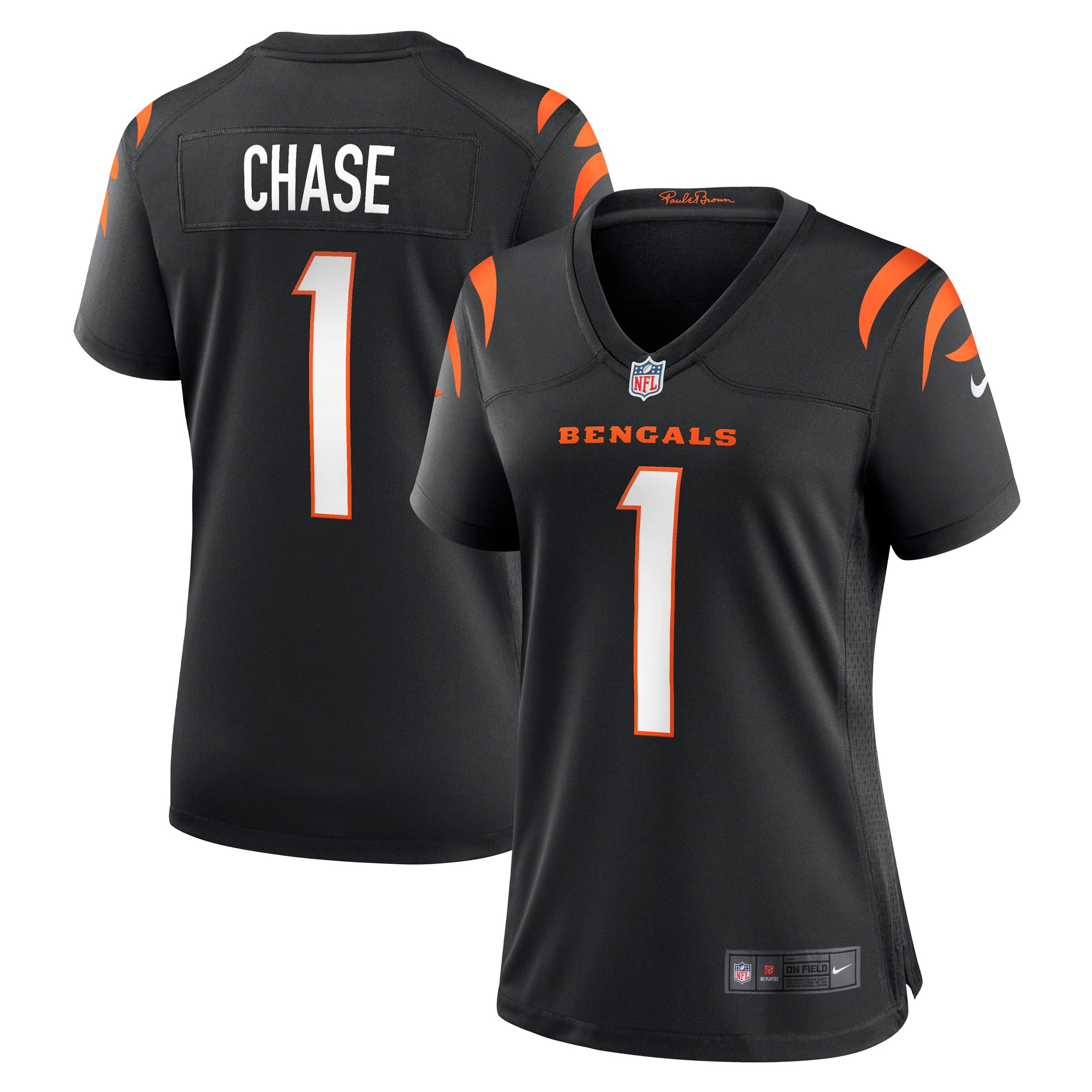 jamarr chase cincinnati bengals nike womens game jersey black clowdercats kqnn6.jpg