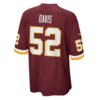 jamin davis washington football team nike game jersey burgundy clowdercats epi6p.jpg