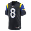 jared verse los angeles rams nike 2025 rivalries collection game jersey midnight blue clowdercats fafou.jpg