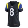 jared verse los angeles rams nike womens 2025 rivalries collection game jersey midnight blue clowdercats jdotf.jpg