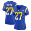 jarquez hunter los angeles rams nike womens team game jersey royal clowdercats lbvug.jpg