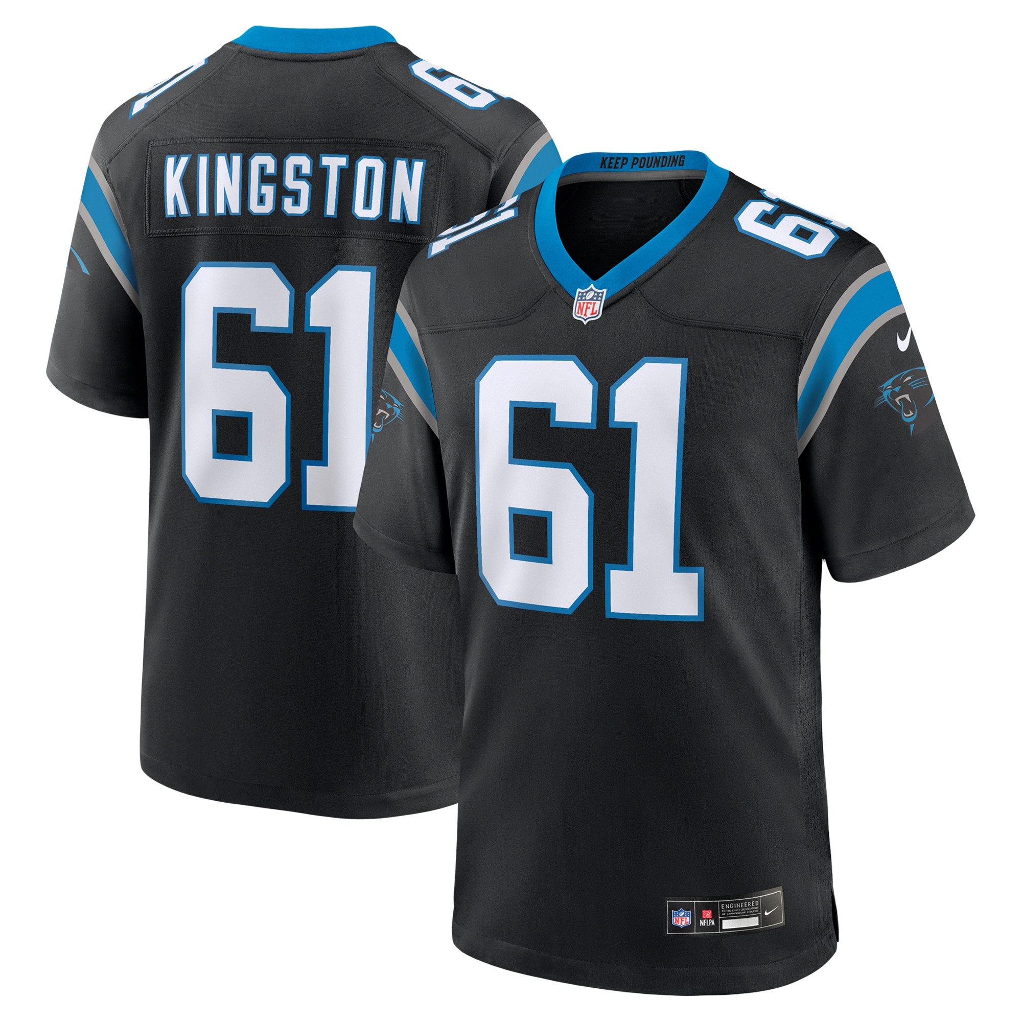 jarrett kingston carolina panthers nike game jersey black clowdercats 5uapb.jpg